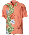 Orchid Panel Rayon Men's Aloha Shirt