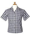 Palaka Camp Shirt for Women Navy