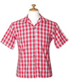 Cowgirl Palaka Shirt for Women Red