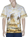 Palms and Diamond Head Aloha Shirt