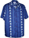 Palms Cotton Hawaiian Shirt for Men