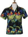 Paradise Camp Parrots Hawaiian Women's Shirt