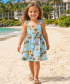 Paradise Girls Hawaiian Sundress Sky Blue