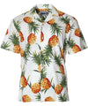 Short Sleeves Gold Pineapples Hawaiian Shirt
