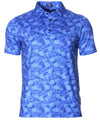 Pineapple Wrinkle-Free Polo Aloha Golf Shirt