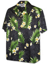 Plumeria Cotton Men's Hawaiian Shirt