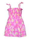 Plumeria Smock Tube Top Girls Dress