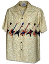 Polynesian Guitars Hawaiian Aloha Shirt