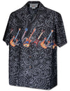 Polynesian Guitars Hawaiian Aloha Shirt