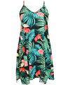 Pull-Over Hibiscus Short Hawaiian Dress