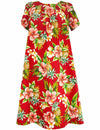 Pull Over Hibiscus Valley Short Muumuu Dress
