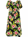 Pull Over Hibiscus Valley Short Muumuu Dress