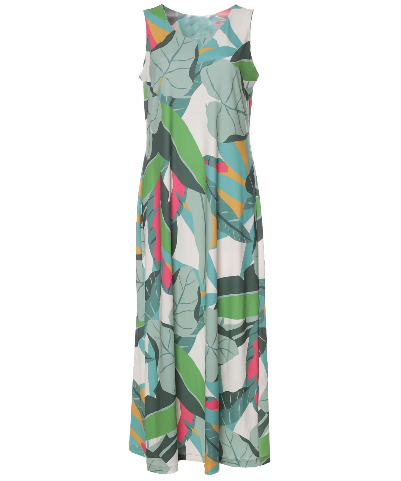 Pull Over Long Hawaiian Plantation Dress