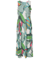 Pull Over Long Hawaiian Plantation Dress