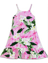 Punahele Girls Sundress with Ruffle Hem