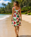 Punahou Knee Length Hawaiian Dress