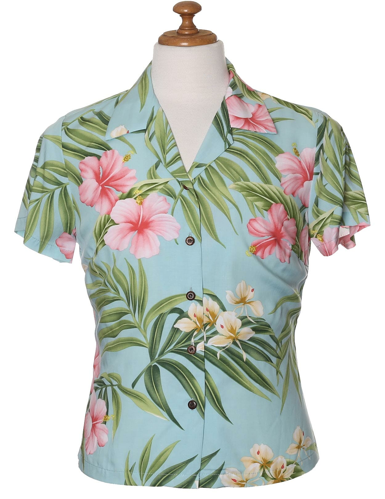 Ilima Rayon Hawaiian Shirt for Women