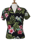 Rayon Hawaiian Shirt for Women Nalani Design