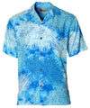 Short Sleeves Island Reef Aloha Rayon Shirt