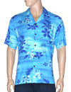 Resort Moonlight Scenic Rayon Aloha Shirt