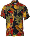 Retro Rayon Pineapples Men's Hawaiian Shirt