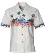 Aloha tropical Border Hawaiian Shirt