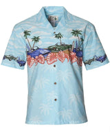 Aloha tropical Border Hawaiian Shirt