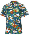 Big Island Volcano Cotton Men's Shirt