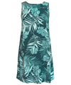 Short Tank Top Sleeveless Hibiscus Hawaiian Dress Short Tank Tap Dress
