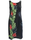 Orchid Panel Short Hawaiian Dress
