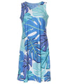 Short Poly Span Pull Over Hawaiian Dress
