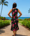 Keilani Midi Sleeveless Hawaiian Dress