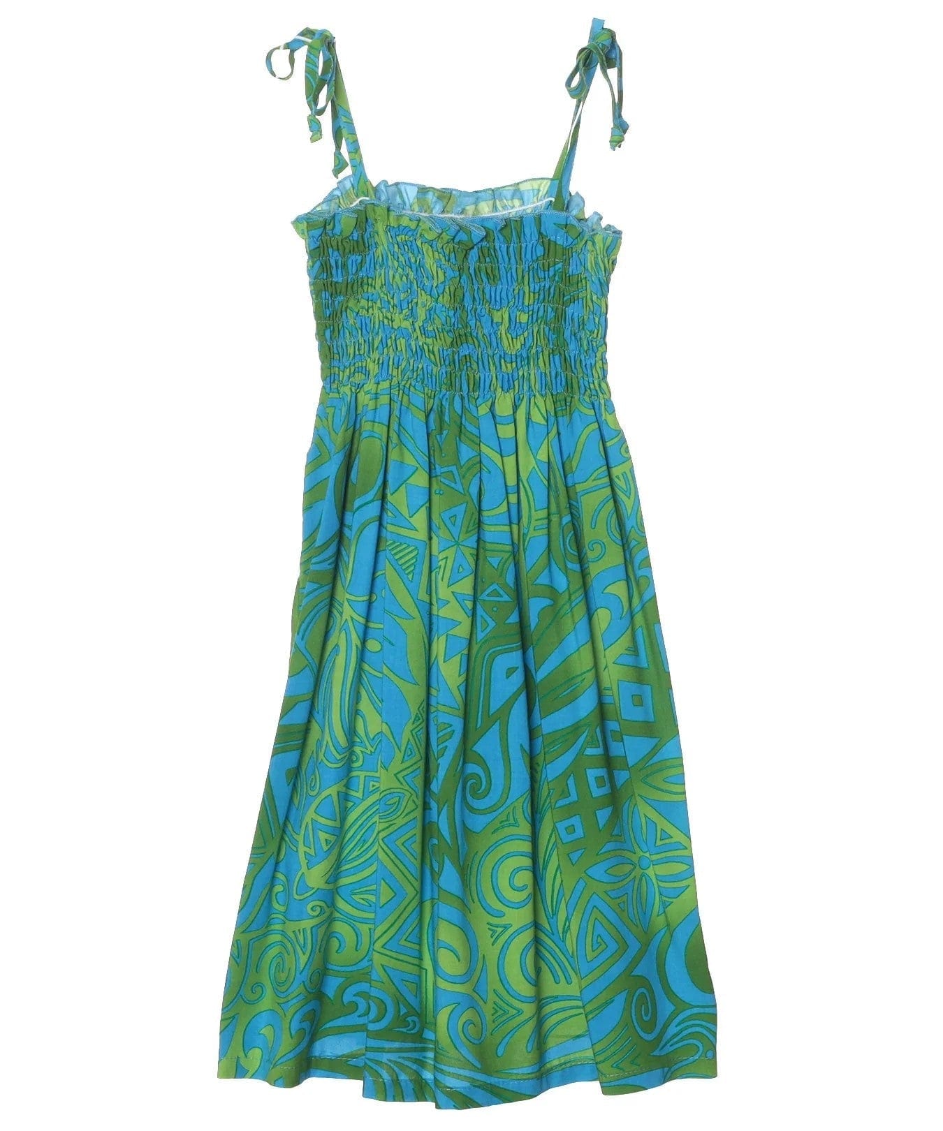 Smock Top or Halter Style Girls Tribal Dress