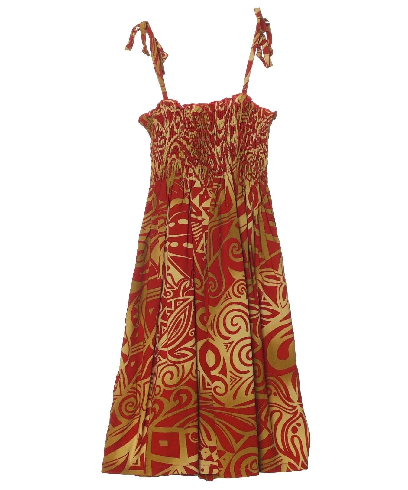 Smock Top or Halter Style Girls Tribal Dress