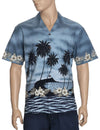 Sunset Beach Men's Hawaiian Border Shirt