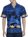 Sunset Beach Men's Hawaiian Border Shirt