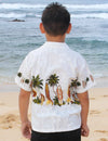 Surfing Cotton Boy's Aloha Shirt
