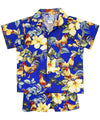 Boy's Aloha Shirt & Shorts Cabana Set