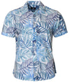 Tropical Delight Wrinkle-Free Aloha Shirt Poly Spandex Shirt Lialoha