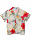 Ula Ula Cream Rayon Boys Hawaiian Shirt