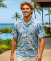 Arizona Memorial Aloha Shirt Blue