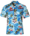 Short Sleeves Volcano Hawaiian Shirt