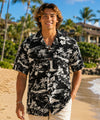 Waimanalo Men Hawaiian Shirt Black
