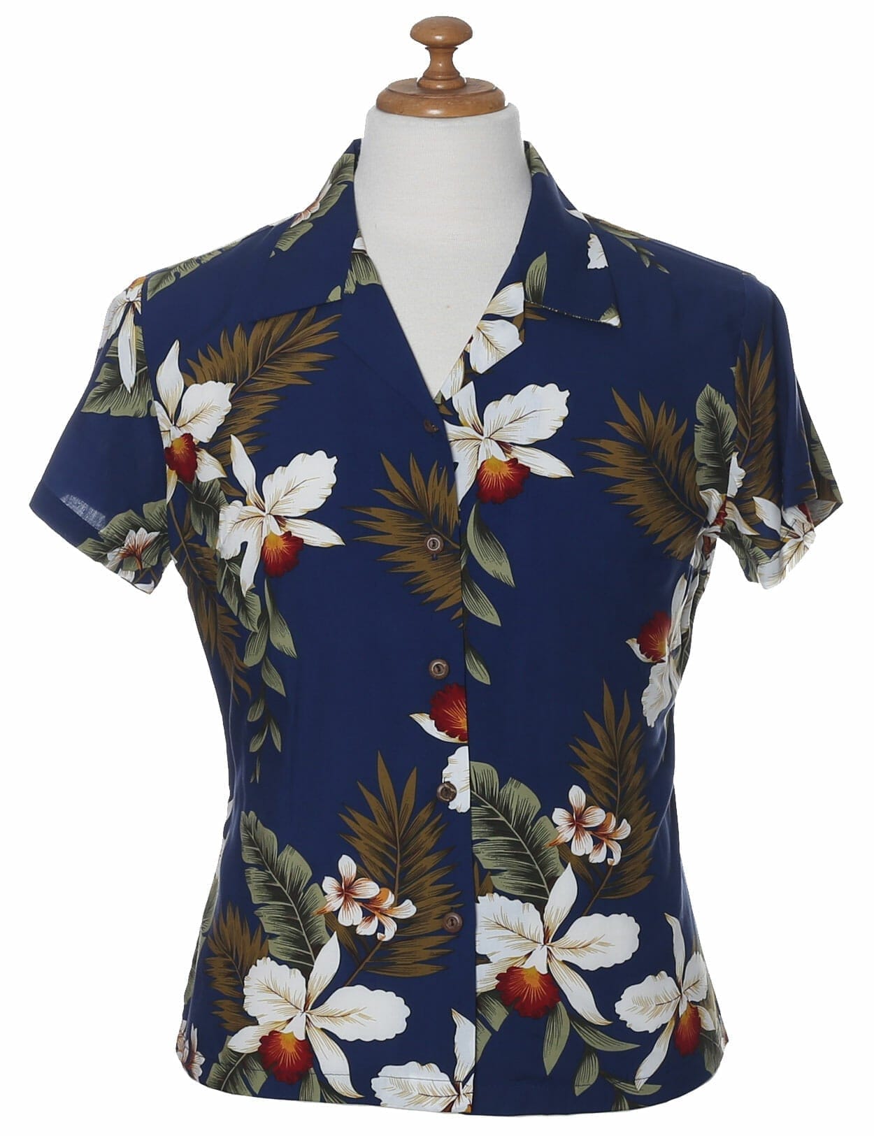 Wainapanapa Women Hawaiian Fitted Shirt