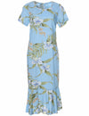 Waioloa Hawaiian Dress with Sleeves