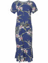 Waioloa Hawaiian Dress with Sleeves