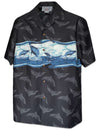 Whales Tail Pacific Men's Hawaiian Shirt