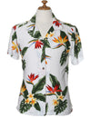 Women Birds of Paradise Camp Shirt