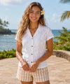 Women's Palaka Shorts Khaki
