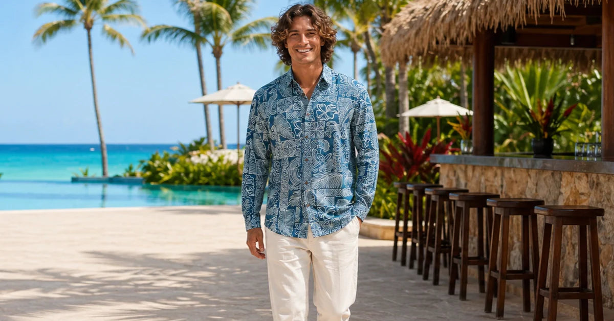 The Ultimate Guide for a Long Sleeve Aloha Shirt | Aloha Shirts Club